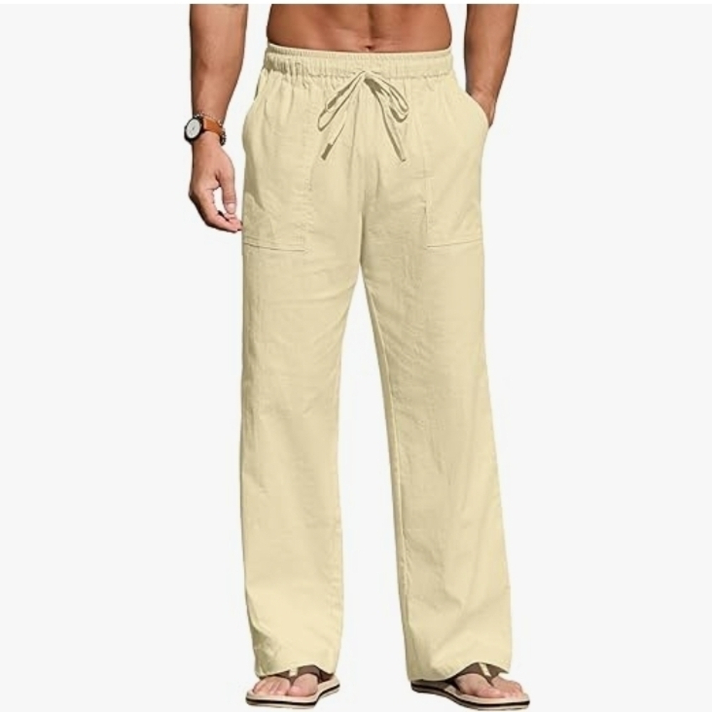 Sailwind NWT Linen Casual Drawstring Pants